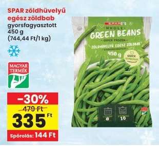 SPAR zöldhüvelyű egész zöldbab