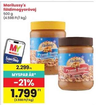 Marilussy's földimogyoróvaj