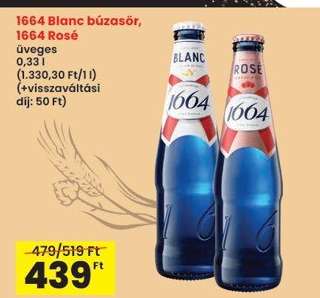 1664 Blanc búzasör, 1664 Rosé