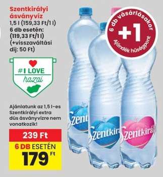 SZENTKIRÁLYI Ásványvíz