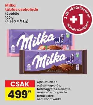 MILKA Táblás csokoládé