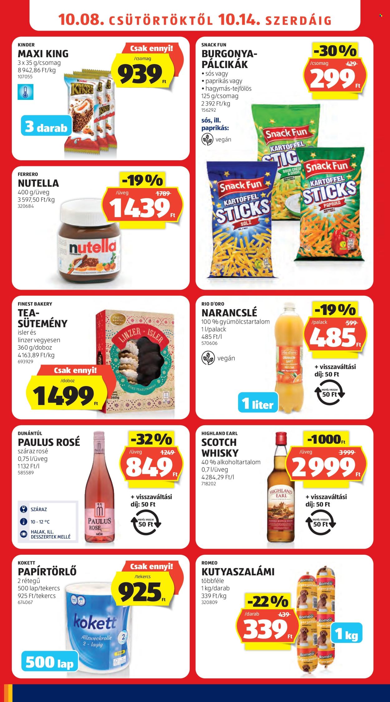 Aldi akciós újságok - 2026.10.08 - 2026.10.14. Oldal 12