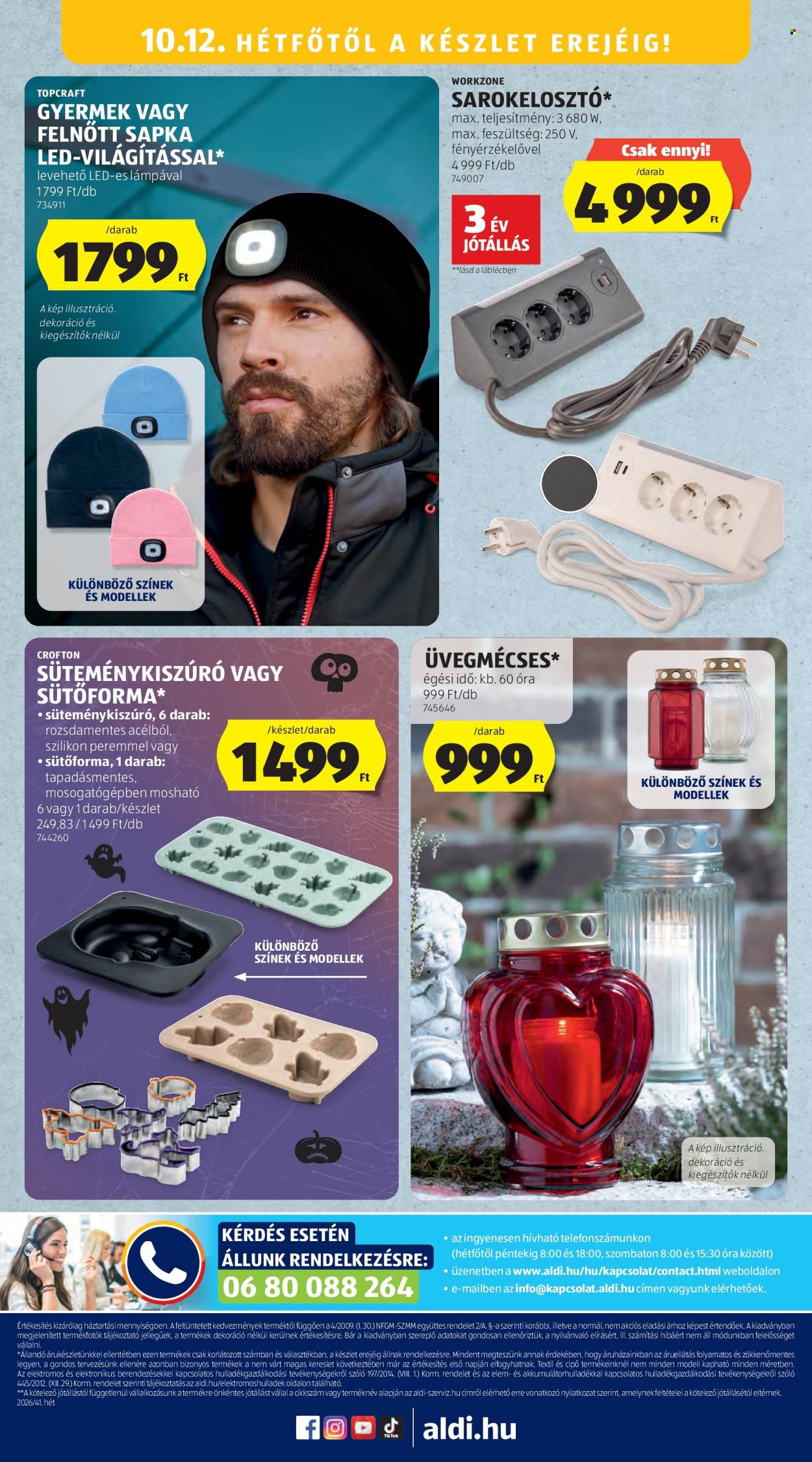 Aldi akciós újságok - 2026.10.08 - 2026.10.14. Oldal 12