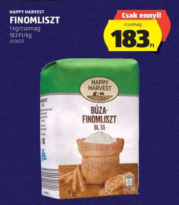 HAPPY HARVEST FINOMLISZT