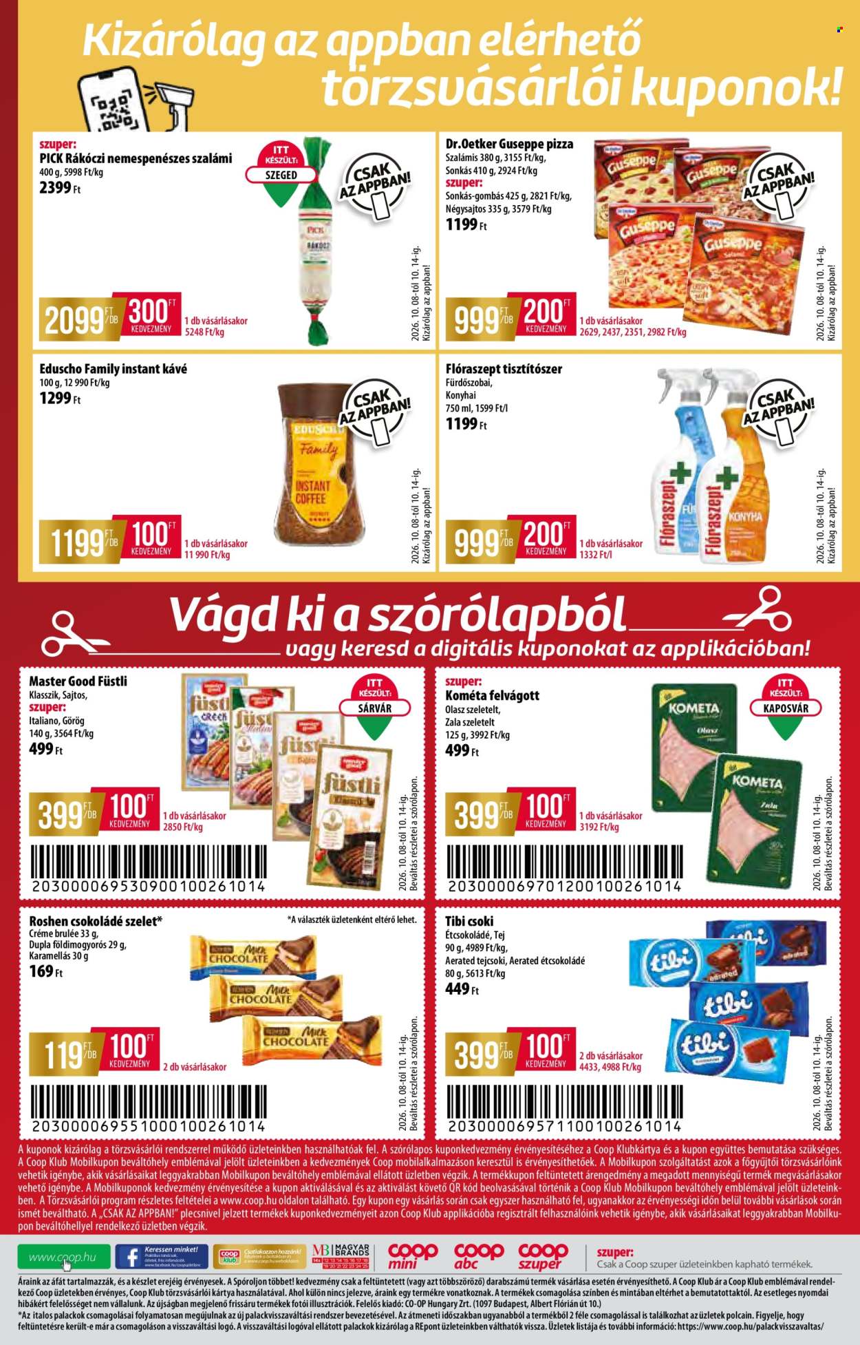 Coop akciós újságok - 2026.10.08 - 2026.10.14. Oldal 20