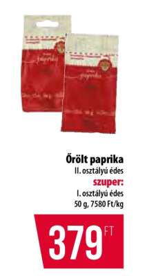 Őrölt paprika