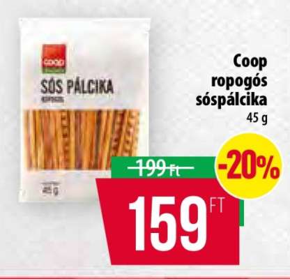 Coop ropogós sóspálcika