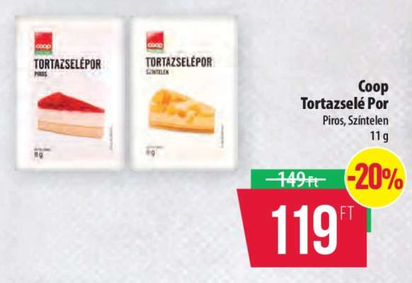 Coop Tortazselé Por