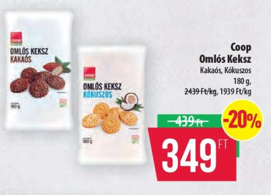 Coop Omlós Keksz