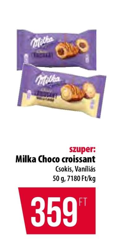 Milka Choco croissant