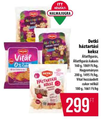 Detki Háztartási keksz