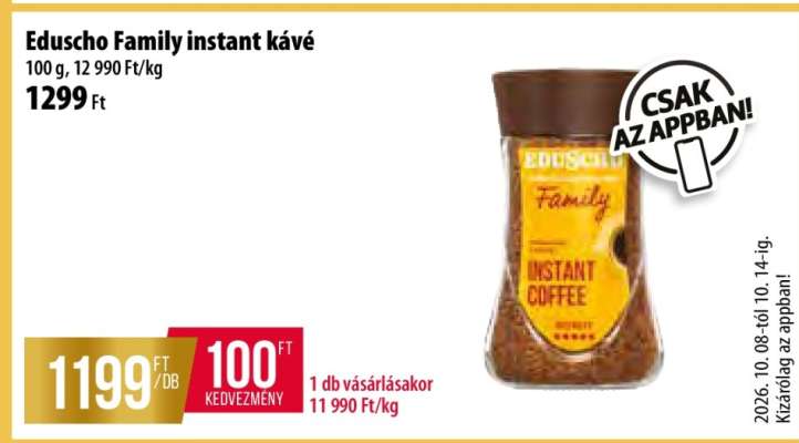 EduScho Family instant kávé