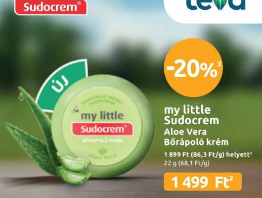 my little Sudocrem Aloe Vera