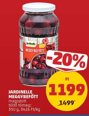 JARDINELLE MEGGYBEFŐTT