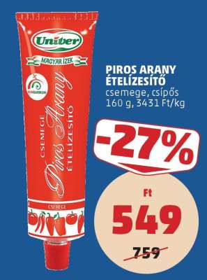 Piros Arany Ételízesítő