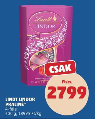 Lindt Lindor praliné
