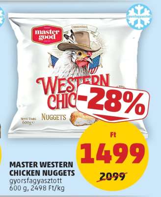 MASTER WESTERN CHICKEN NUGGETS