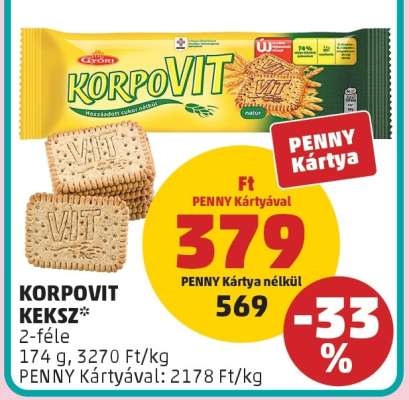 Korpovit Keksz