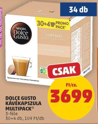 DOLCE GUSTO KÁVÉKAPSZULA MULTIPACK
