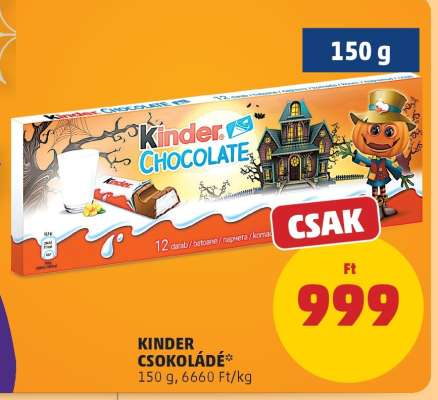 KINDER Csokoládé