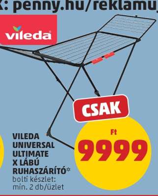 Vileda Universal Ultimate X Lábú Ruhaszárító