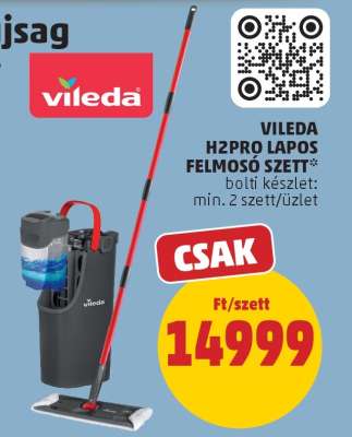 Vileda H2PrO lapos felmosó szett