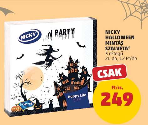 NICKY HALLOWEEN MINTÁS SZALVÉTA