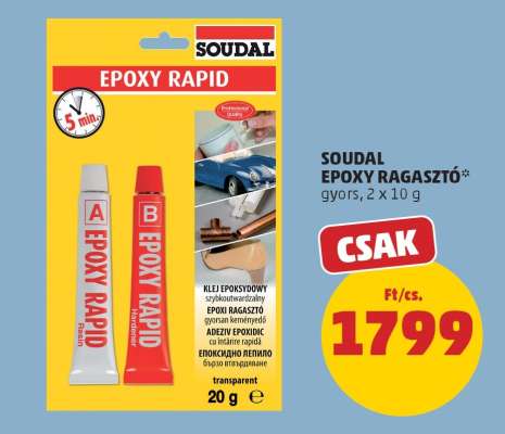 SOUDAL EPOXY RAGASZTÓ
