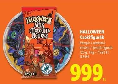 HALLOWEEN Csokifigurák