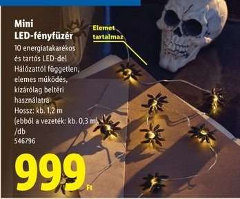 Mini LED-fényfüzér