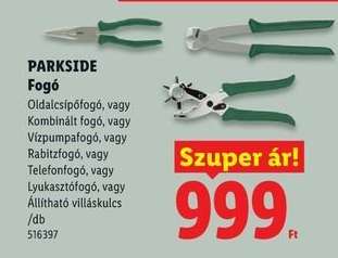 PARKSIDE Fogó