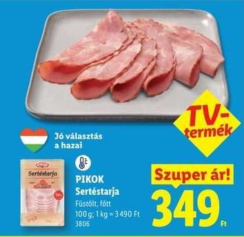 PIKOK Sertéstarja