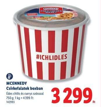 Mcennedy Csirkefalatok boxban