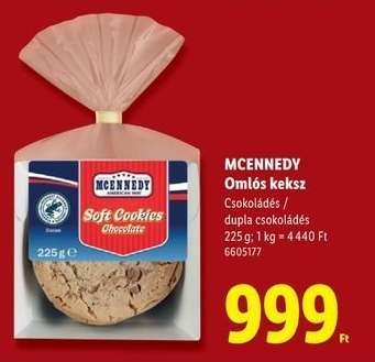MCENNEDY Omlós keksz