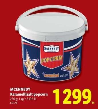 MCENNEDY Karamellizált popcorn