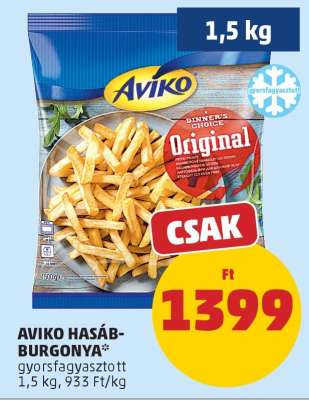 AVIKO HASÁB-BURGONYA
