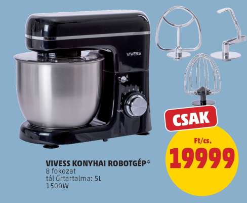 VIVESS KONYHAI ROBOTGÉP