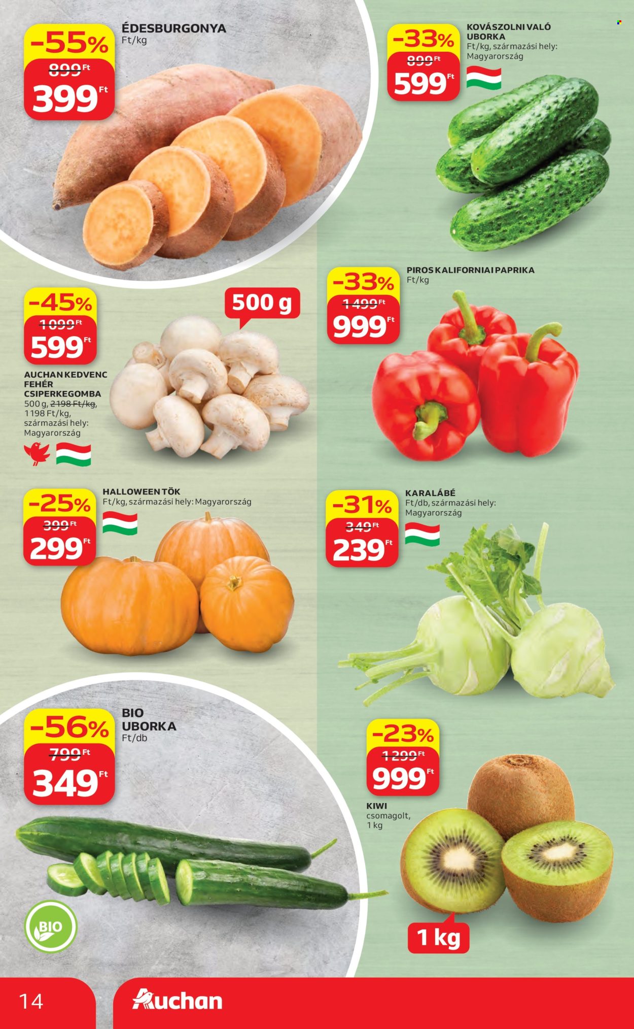 Auchan akciós újságok - 2026.10.08 - 2026.10.14. Oldal 14