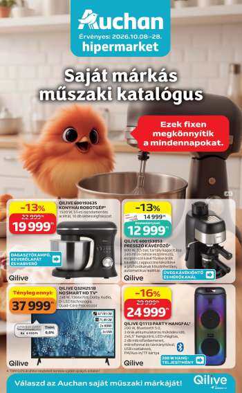 Újság Auchan - 2026.10.08 - 2026.10.28.