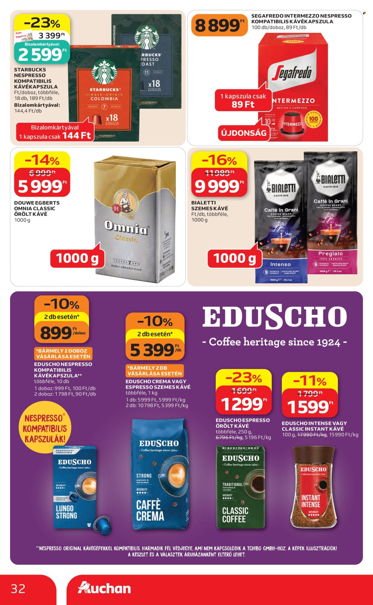 Auchan akciós újságok - 2026.10.08 - 2026.10.14. Oldal 32