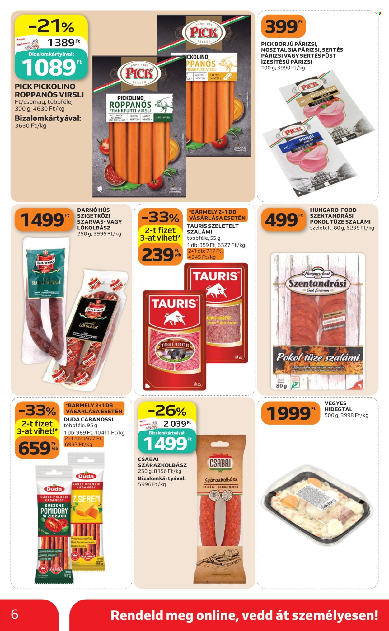 Auchan akciós újságok - 2026.10.08 - 2026.10.14. Oldal 6