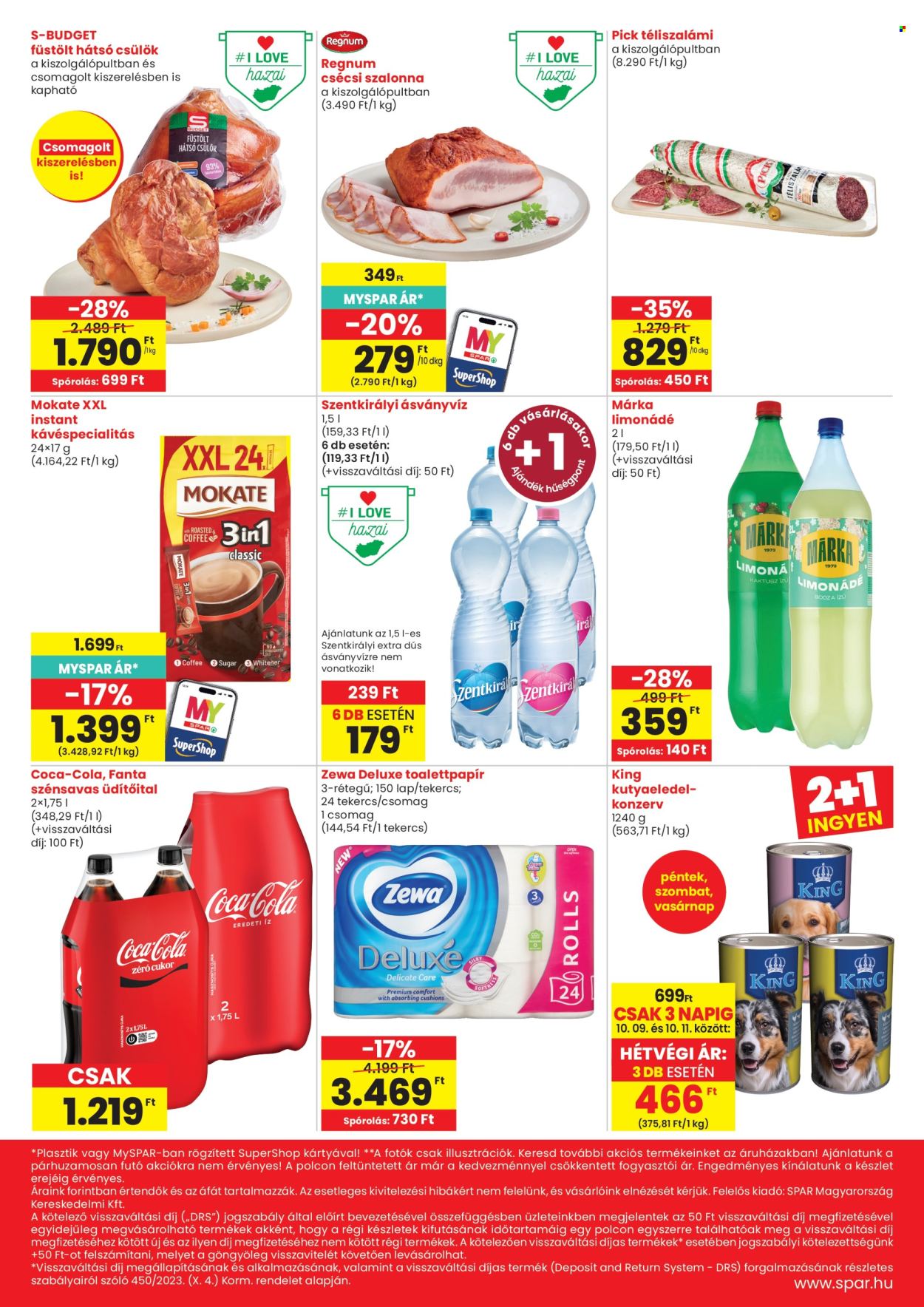 SPAR market akciós újságok - 2026.10.08 - 2026.10.14. Oldal 2