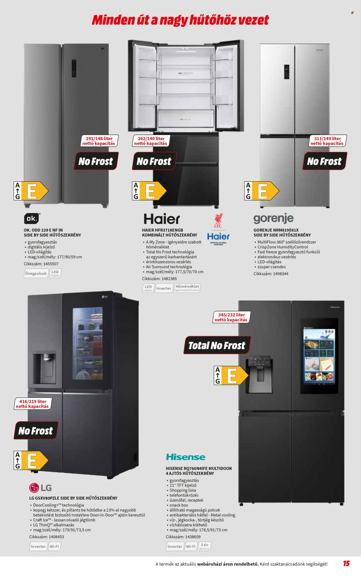 MediaMarkt akciós újságok - 2026.10.06 - 2026.10.31. Oldal 15