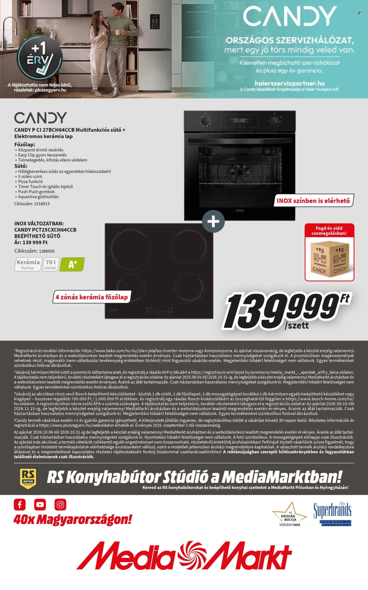 MediaMarkt akciós újságok - 2026.10.06 - 2026.10.31. Oldal 16