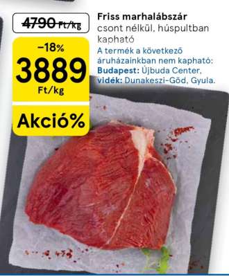 Friss marhalábszár