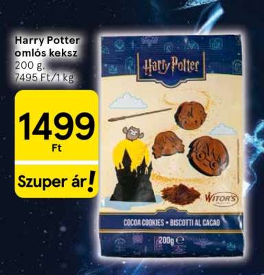 Harry Potter omlós keksz