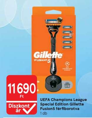 UEFA Champions League Special Edition Gillette Fusion5 férfiborotva