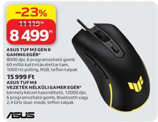 ASUS TUF M3 GEN II GAMING EGÉR