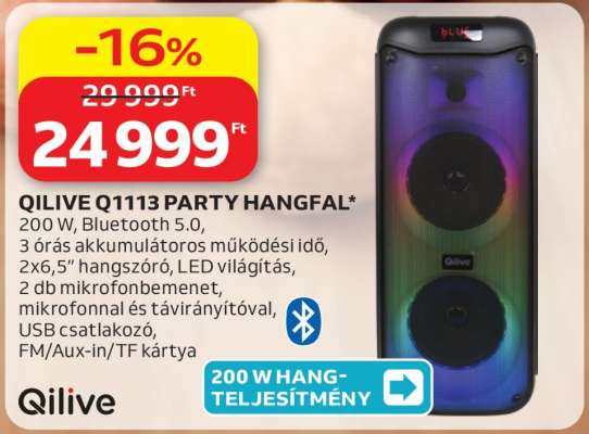 QILIVE Q1113 PARTY HANGFAL