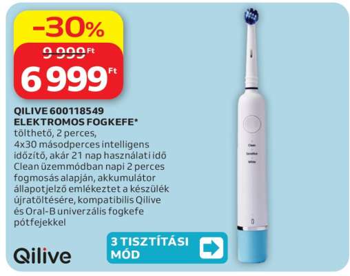 QILIVE 600118549 ELEKTROMOS FOGKEFE